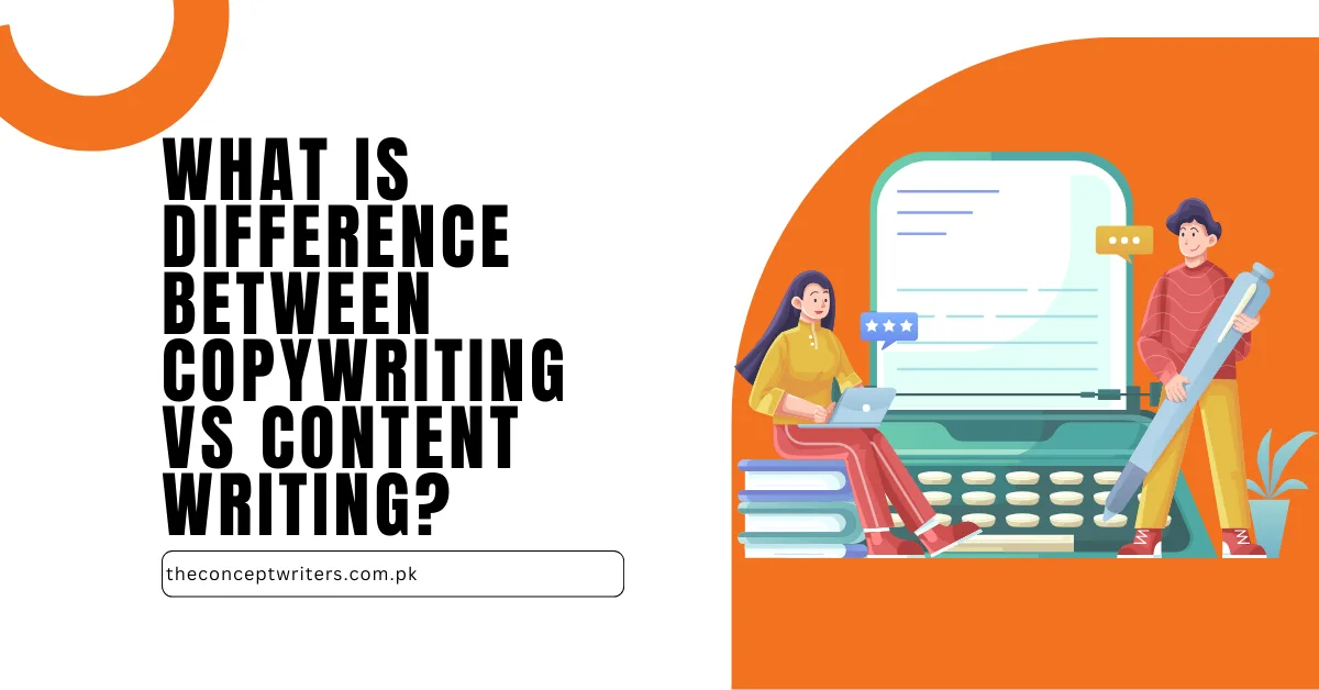 Difference Between Copy Writing vs Content Writing