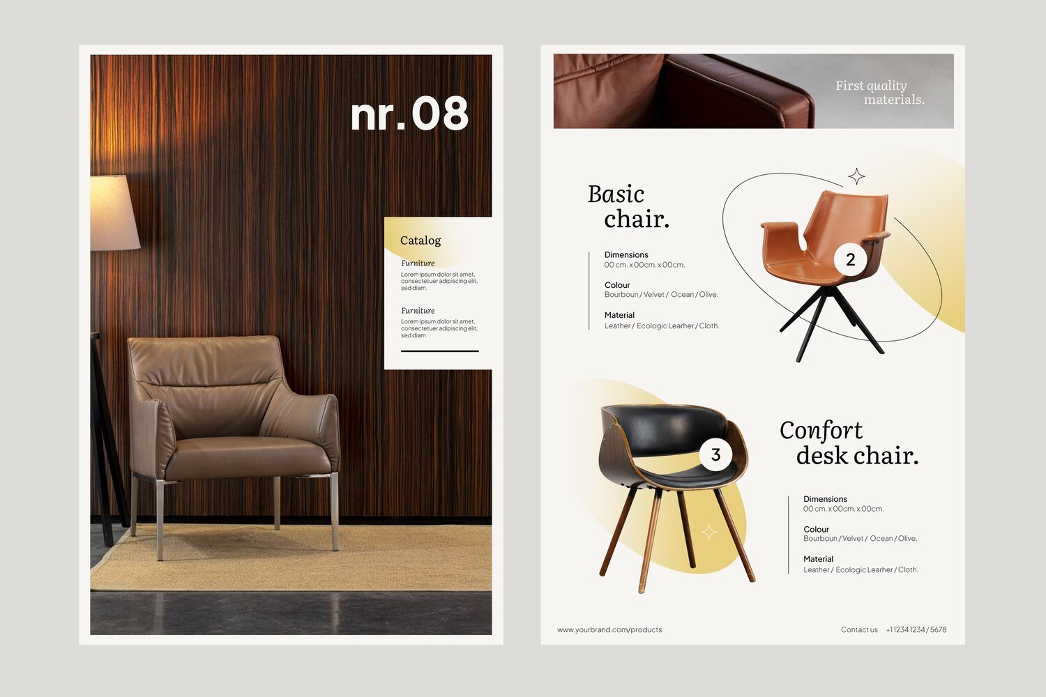Product Catalogues & Brand Presentations